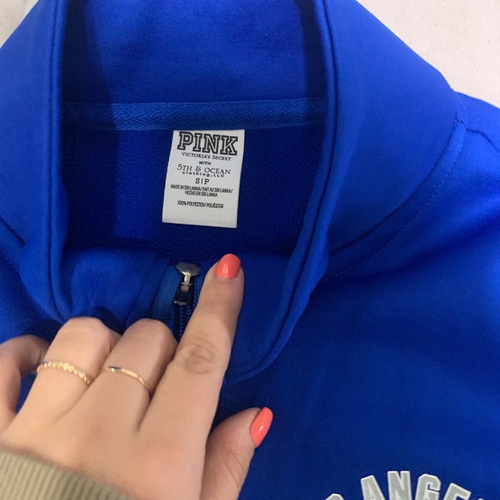 Dodgers Sweater- Pink Victoria Secret